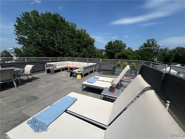 1038 14th Ave Unit B, Tuscaloosa, AL 35401 - view of patio / terrace featuring an outdoor living space and a balcony
