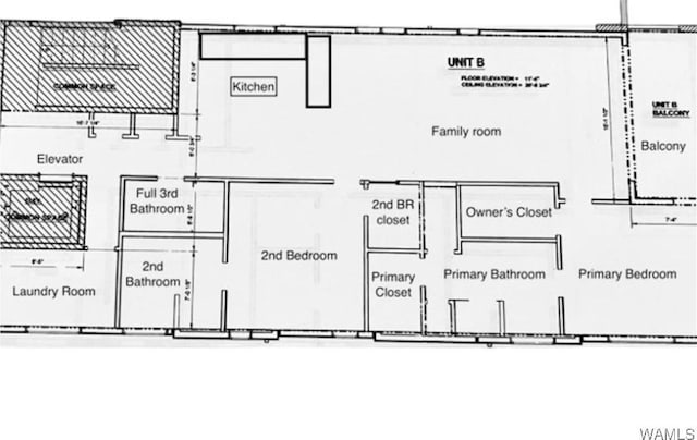 1038 14th Ave Unit B, Tuscaloosa, AL 35401 - property floor plan