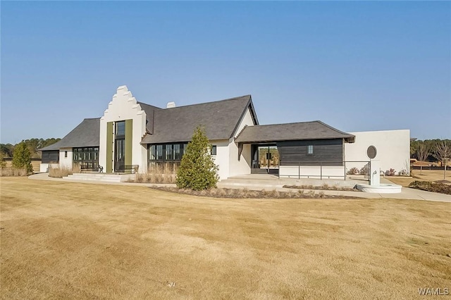 view of rear view of property