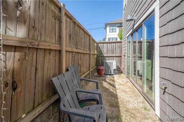702 Gene Stallings Ave, Tuscaloosa, AL 35401 - view of patio / terrace featuring central AC and a fenced backyard