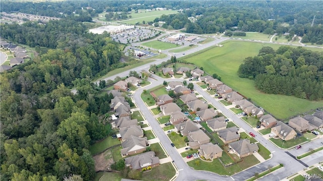 birds eye view of property featuring a residential view