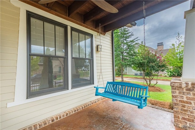 890 Founders St, Tuscaloosa, AL 35406 - view of covered porch