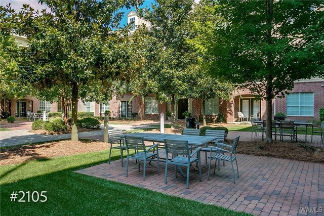 1901 5th Ave E Unit 2105, Tuscaloosa, AL 35401 - view of patio / terrace featuring outdoor dining space
