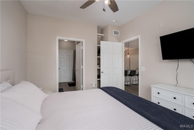1901 5th Ave E Unit 2105, Tuscaloosa, AL 35401 - bedroom featuring ceiling fan