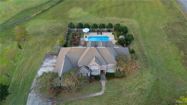 3610 Harbor Ridge Way, Tuscaloosa, AL 35406 - aerial overview of property's location featuring a pool area and rural landscape