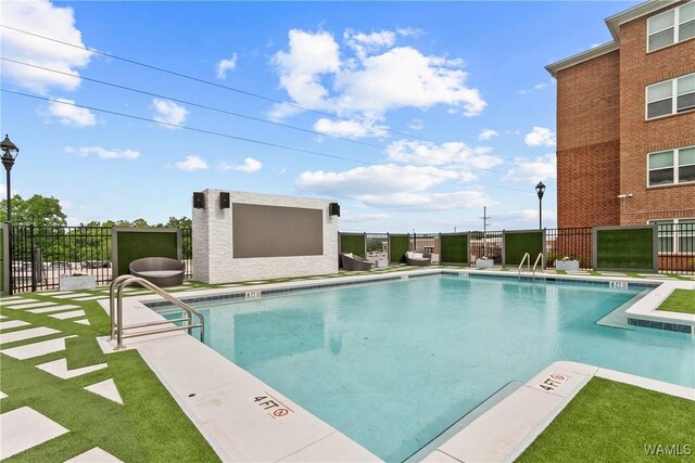 680 6th Ave NE Unit 3205, Tuscaloosa, AL 35404 - community pool featuring a pergola, fence, and a patio area