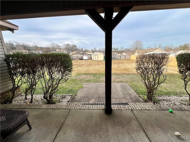 view of patio / terrace