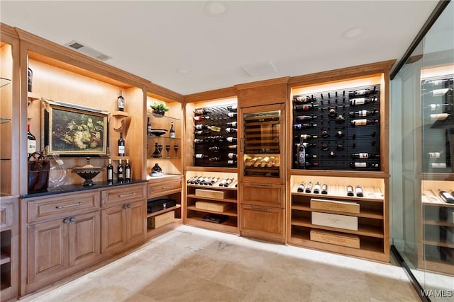 6821 Jade Pt, Tuscaloosa, AL 35406 - view of wine cellar