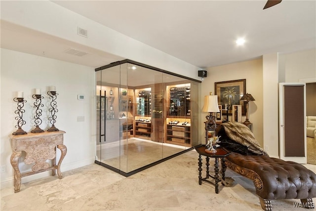 6821 Jade Pt, Tuscaloosa, AL 35406 - wine cellar with recessed lighting