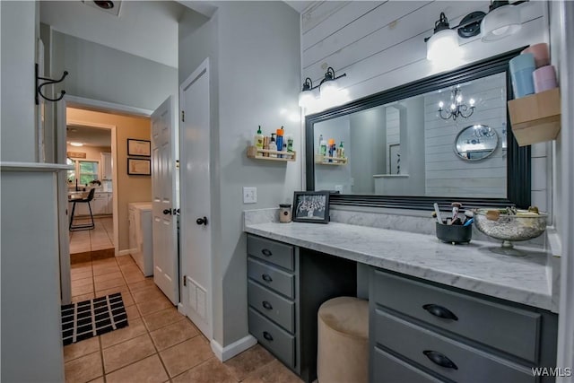 4402 Lakeshore Dr, Northport, AL 35473 - bathroom featuring tile patterned floors and vanity