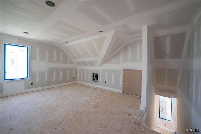 11332 Highland Lakes Pt, Northport, AL 35475 - bonus room with baseboards and lofted ceiling
