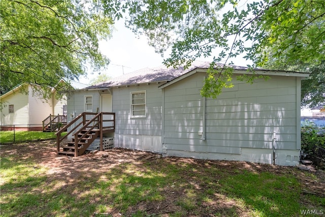 view of rear view of house