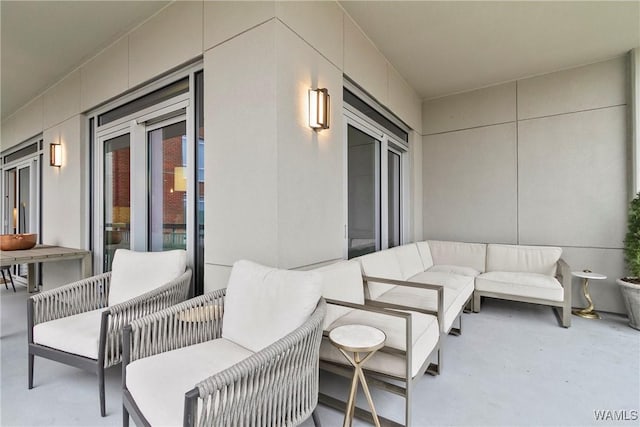 1150 8th St Unit 314, Tuscaloosa, AL 35401 - view of patio with an outdoor living space