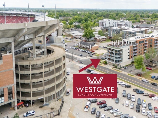 1150 8th St Unit 314, Tuscaloosa, AL 35401 - aerial view