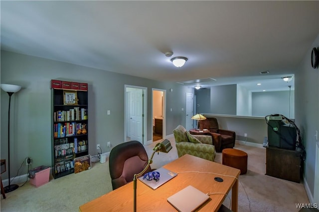 4401 Nicholas Ave, Northport, AL 35473 - carpeted office space with baseboards