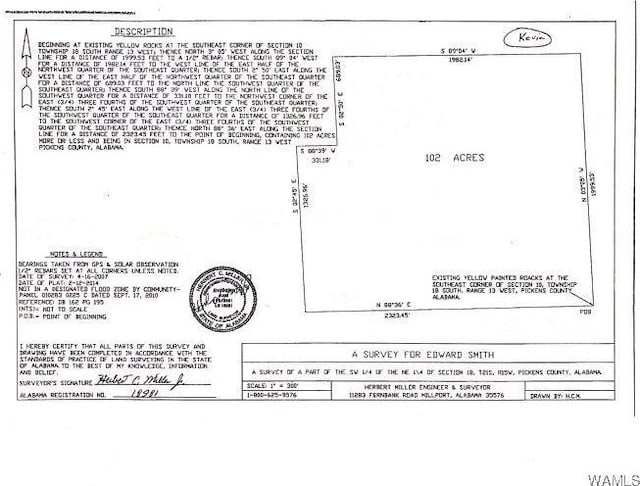 00 Wheat Rd, Kennedy AL, 35574 land for sale