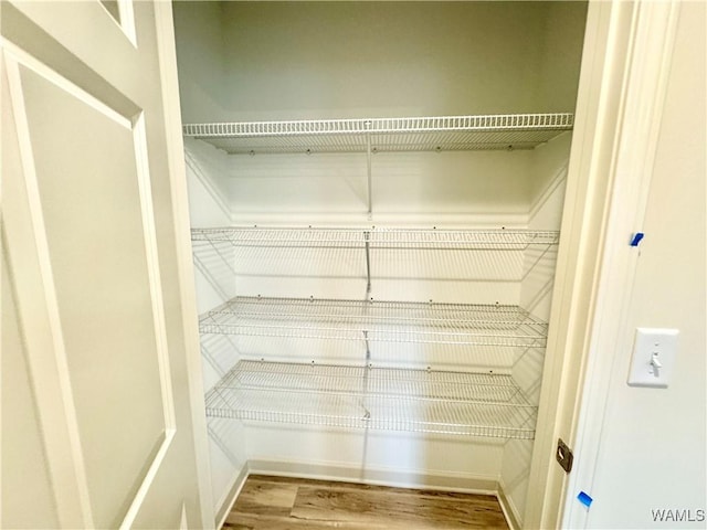 view of closet