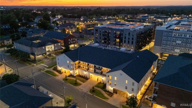 1228 8th St Unit 412, Tuscaloosa, AL 35401 - aerial view at dusk