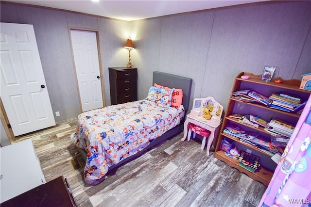 14371 Paul Mills Rd, Buhl, AL 35446 - bedroom with wood finished floors