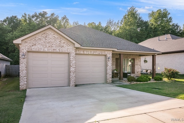 13782 Highland Pointe Dr, Northport, AL 35475 - single story home featuring a garage, driveway, roof with shingles, and brick siding