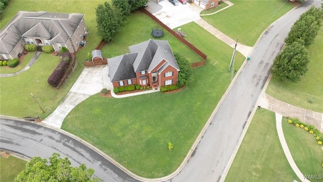 view of subject property