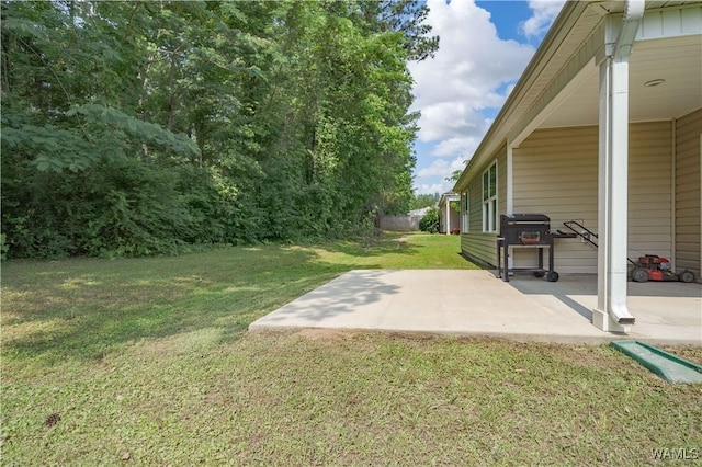 11621 Cedar Glades Dr, Vance, AL 35490 - view of green lawn featuring a patio area