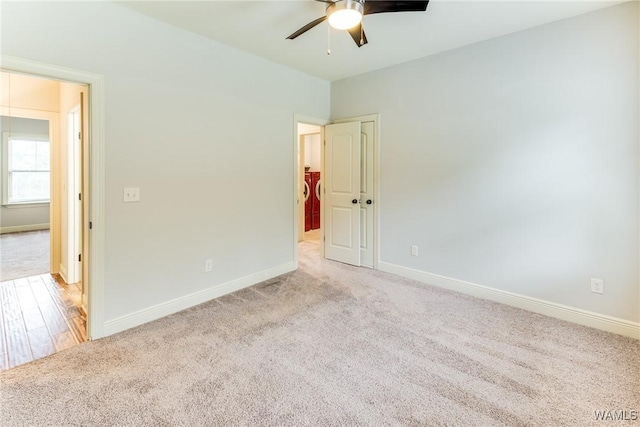10998 Sleepy Valley Rd, Northport, AL 35475 - carpeted spare room with a ceiling fan and baseboards