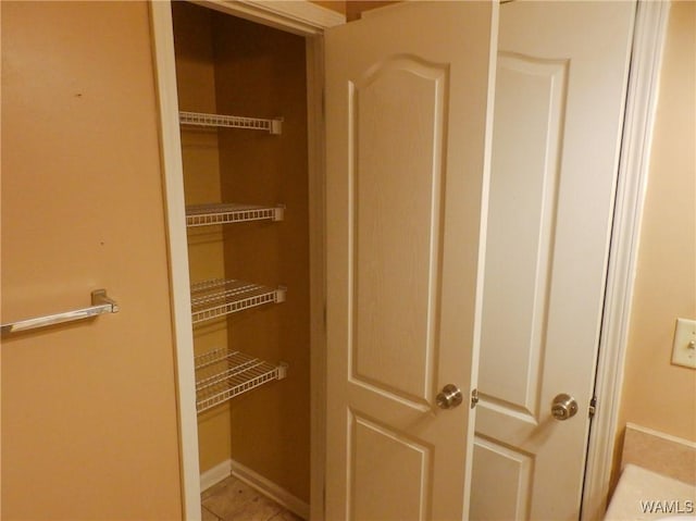 view of closet