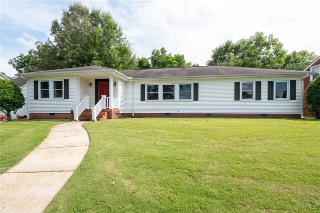 9C Country Club Hls, Tuscaloosa, AL 35401 - single story home featuring crawl space and a front lawn