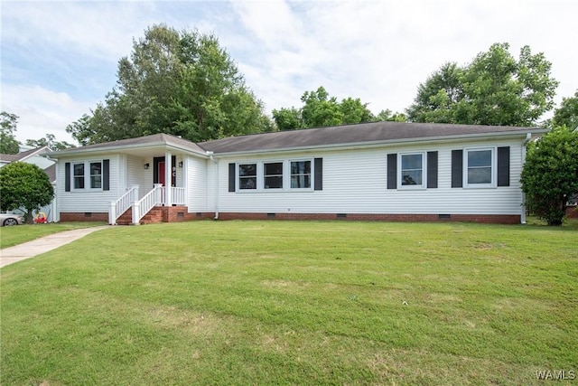 9C Country Club Hls, Tuscaloosa, AL 35401 - ranch-style house featuring crawl space and a front yard