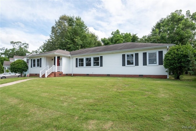 9C Country Club Hls, Tuscaloosa, AL 35401 - ranch-style house featuring crawl space and a front yard