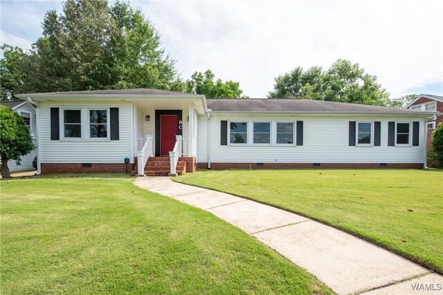 9C Country Club Hls, Tuscaloosa, AL 35401 - ranch-style house featuring crawl space and a front yard