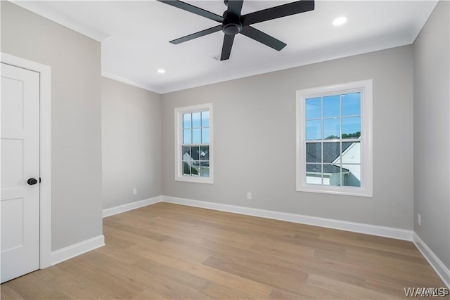 5930 Carleton Park Cir, Tuscaloosa, AL 35406 - empty room featuring plenty of natural light, crown molding, and ceiling fan