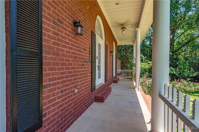 6650 Flatwoods Rd, Northport, AL 35473 - view of covered porch