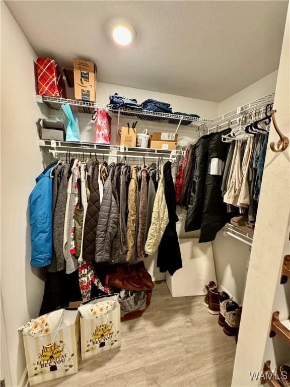 6643 Cooperstown Cir, Tuscaloosa, AL 35453 - spacious closet featuring wood finished floors