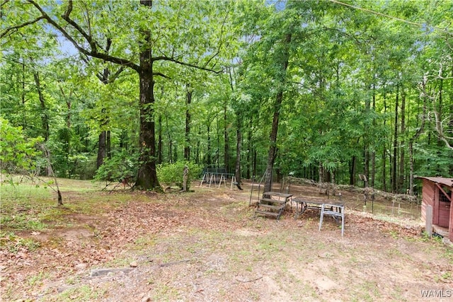 10463 Beulah Lake Ln, Cottondale, AL 35453 - view of yard with a view of trees