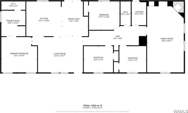 10463 Beulah Lake Ln, Cottondale, AL 35453 - property floor plan