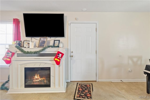 view of living room