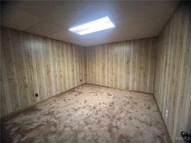10882 Tingle Tangle Rd, Vance, AL 35490 - interior space with wooden walls