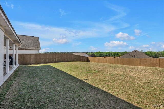 13930 Sullivan Blvd, Northport, AL 35475 - view of yard featuring a fenced backyard
