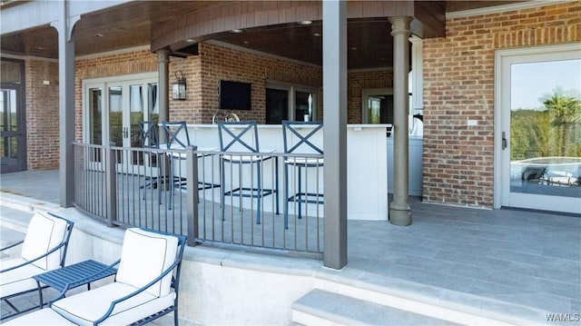 1231 Diamond Point Cir, Tuscaloosa, AL 35406 - view of patio