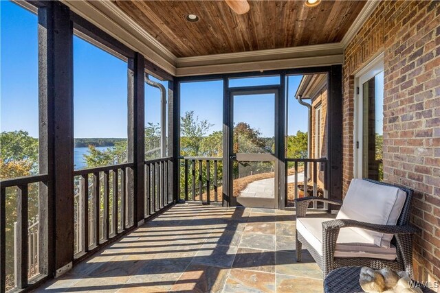 1231 Diamond Point Cir, Tuscaloosa, AL 35406 - sunroom with a wealth of natural light