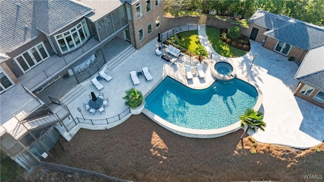 1231 Diamond Point Cir, Tuscaloosa, AL 35406 - birds eye view of property