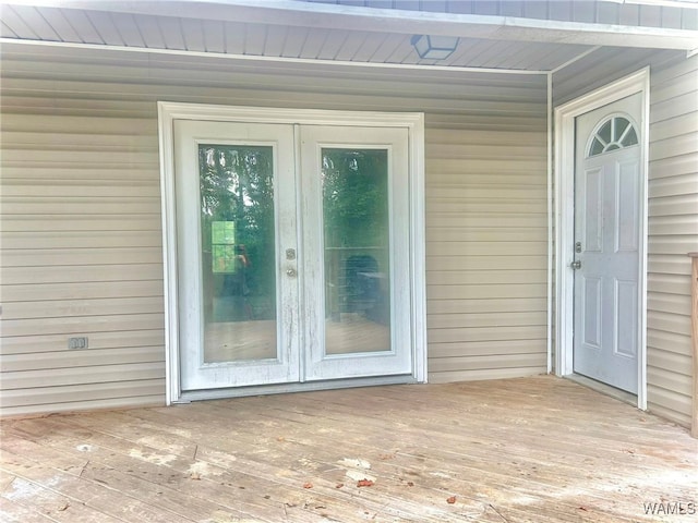 5211 Briarcliff Dr, Northport, AL 35473 - view of exterior entry with french doors