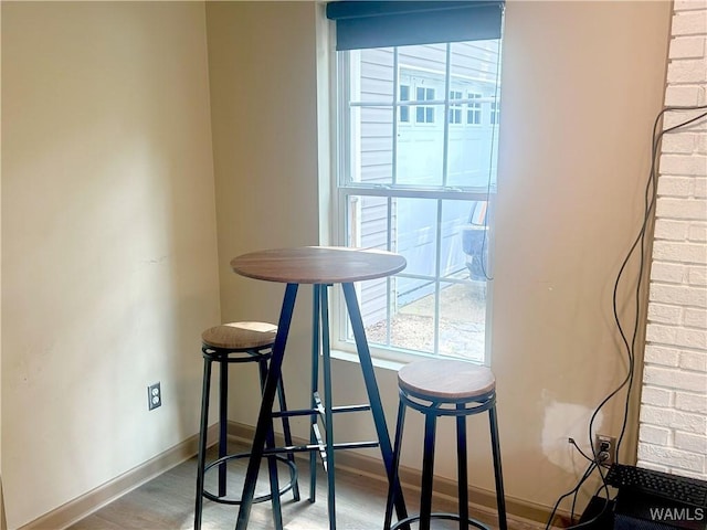5211 Briarcliff Dr, Northport, AL 35473 - dining area featuring wood finished floors and baseboards