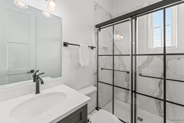 800 Red Drew Ave, Tuscaloosa, AL 35401 - full bath featuring a marble finish shower and vanity