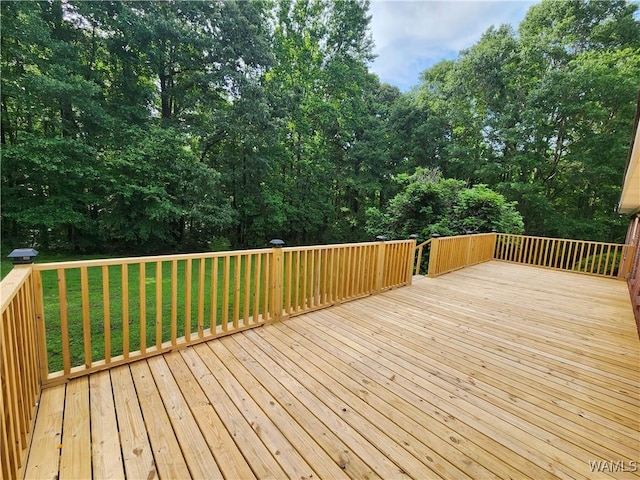 14541 Keenes Mill Rd, Coaling, AL 35453 - wooden deck with a lawn