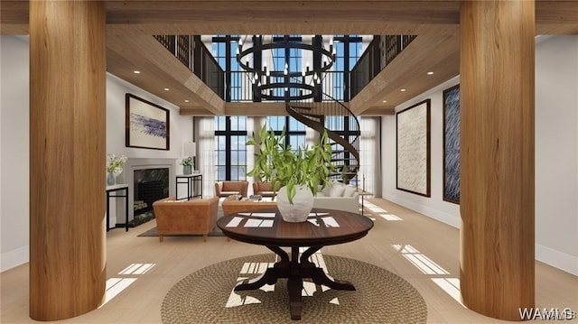 view of community lobby