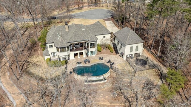 1901 Point Clear Rd, Tuscaloosa, AL 35406 - birds eye view of property
