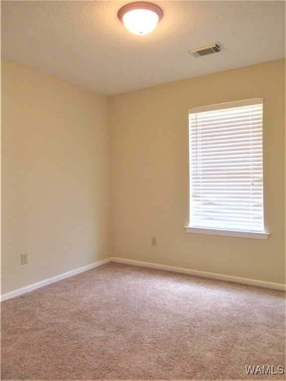 unfurnished room featuring plenty of natural light and carpet